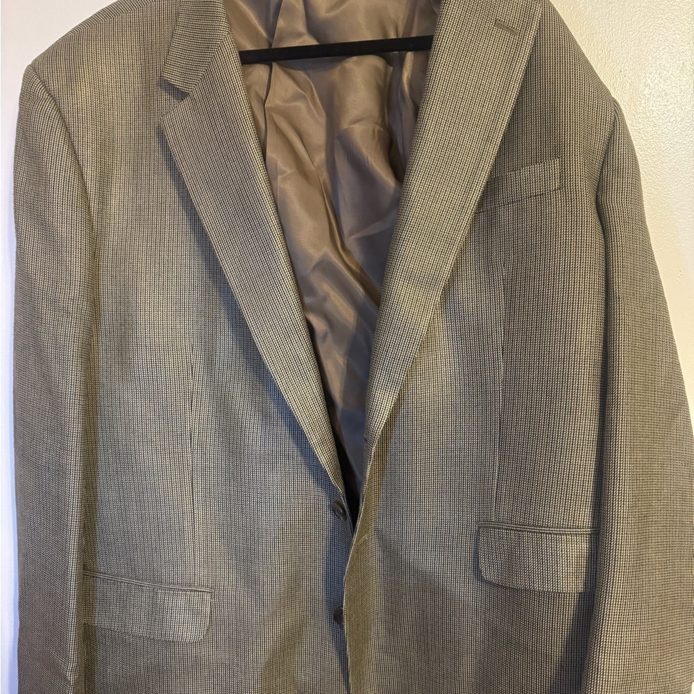 Chaps Men’s Blazer – Size 48L (Beige Taupe)